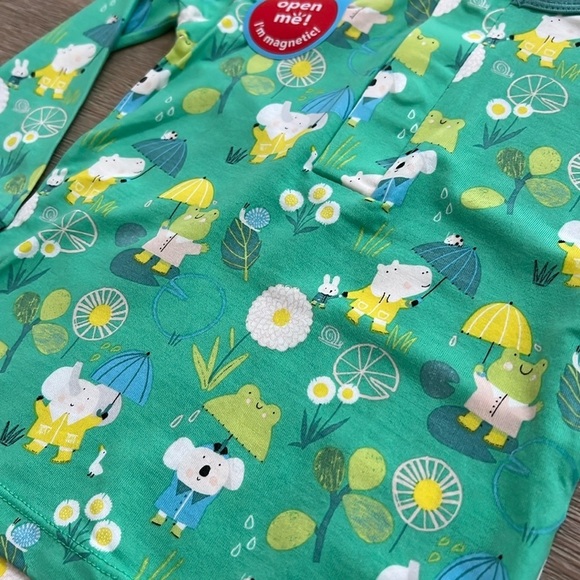 Magnetic Me Flower Power Shower Modal Twotie Footie 9-12 months - Picture 4 of 4